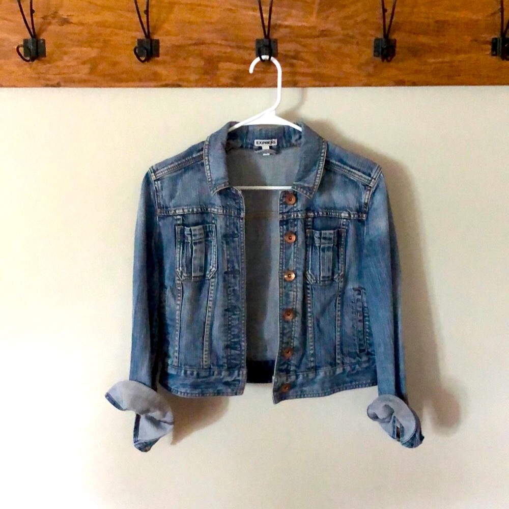 Cropped Denim Jacket